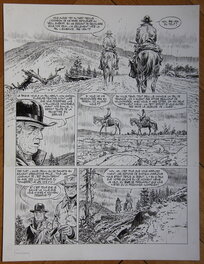 Hermann Hermann - Comanche Le Désert sans Lumière - Planche originale