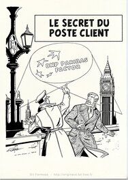 Gil Formosa - Blake et MORTIMER Publicité Parisbas - Comic Strip