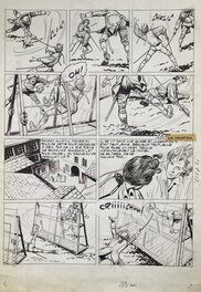 Christian Gaty - 1973 - Fanfan la Tulipe - Planche originale