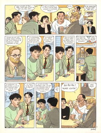André Juillard - Le cahier bleu - tome 2 (après la pluie) - page 4 - Planche originale