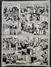 Étienne Le Rallic - Teddy Bill - Planche originale