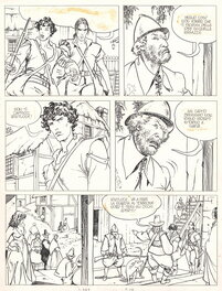 Milo Manara - Un été indien (page 113) - Planche originale
