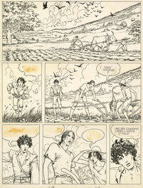Milo Manara - Un été indien (page 16) - Planche originale