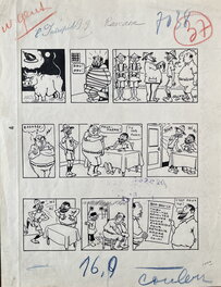 Mat - César Napoléon Rascasse - Planche originale