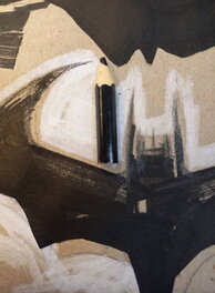 Bat symbol detail Bat symbol detail