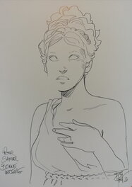 Frédéric Peynet - Pygmalion - Planche originale