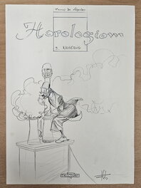 Horologiom - Projet de Couverture - Tome 03 Horologiom - Projet de Couverture - Tome 03