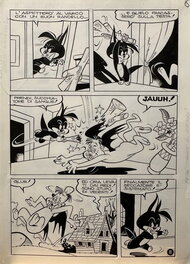 Pierluigi Sangalli - Attila contre les Vampires - Planche originale