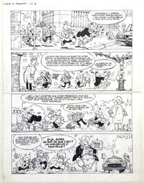 Greg - Achille Talon - Tome 26 - L'arme du crocodile - Planche originale