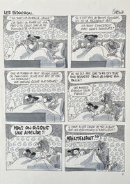 Christian Binet - Les Bidochon - Planche originale