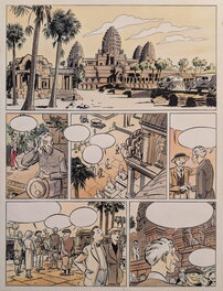 inconnu - Planche couleur originale - Color guide