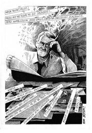 Andrzej Łaski - Colonel Żbik - Club des Suicides / Pułkownik Żbik - Klub samobójców - Comic Strip