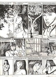 Viviane Nicaise - 6 jours et mourir, tome 2 planche 21 - Planche originale