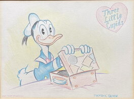 Patrick Block - Patrick Block - Donald Duck - Planche originale