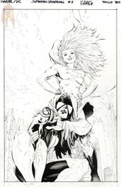 Philip Tan - Superman - Spiderman - Original Cover