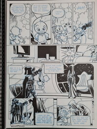 Paco Rodriguez - The Force Within - Duck Vader - Planche originale