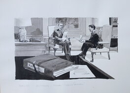 Victor De La Fuente - L'affaire FAREWELL - Illustration originale