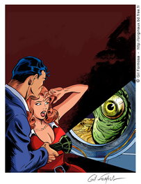Gil Formosa - Publicité RESKINS - Original Illustration