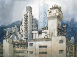 Nicolas De Crécy - Kabukicho – REF 10 - Illustration originale