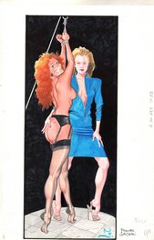 Franco Saudelli - Bondage - Illustration originale