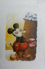 Guido Sieber - Micky - Illustration originale