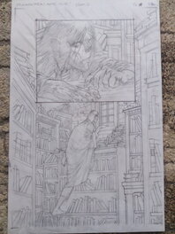 Berni Wrightson - Frankenstein alive / berni wrightson - Planche originale