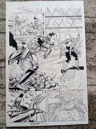 Bob Layton - Iron man / bob layton - Planche originale