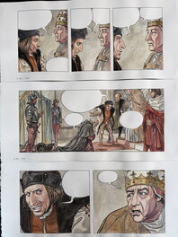 Milo Manara - Borgia - Planche originale