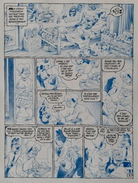 Ben Radis - Max et Nina "Home, sweet home" - Planche originale