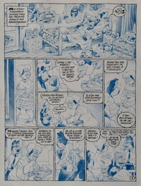 Ben Radis - Max et Nina "Home, sweet home" - Planche originale