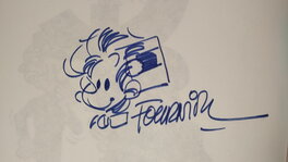 Dedicace Fournier de Spirou