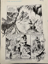 César Spadari - First Page The Phantom Express - Comic Strip