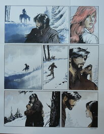Bernard Vrancken - NOUVELLE FRANCE - Planche originale