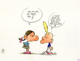 Zep - 1996 - Titeuf - Illustration originale