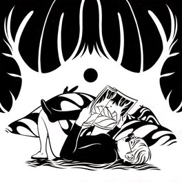 AJ DUNGO - In Waves – illustration originale 027 - Illustration originale