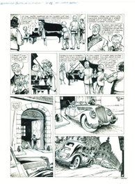 Laurent Verron - Mademoiselle J - Planche originale