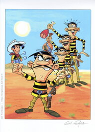 Gil Formosa - Lucky LUKE DALTON video - Comic Strip