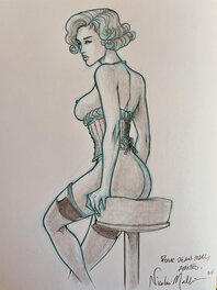 Nicolas Malfin - Yvonne - Original Illustration