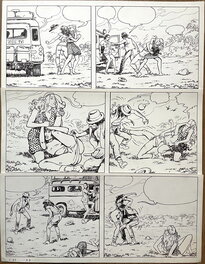 Milo Manara - Manara - Le Declick page - Planche originale