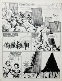 Grzegorz Rosinski - HANS ET LA CITE BRILLANTE - Planche originale