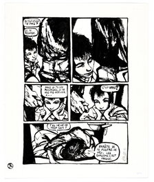 Edmond Baudoin - Les Yeux dans le Mur - Comic Strip