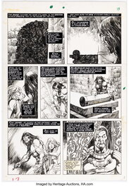 John Buscema - The Savage Sword of Conan - Comic Strip
