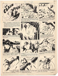 Edmond-François Calvo - Le Claim perdu - Comic Strip