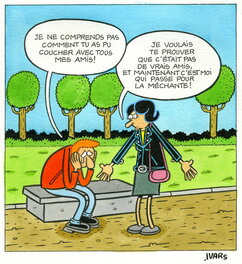 Éric Ivars - La méchante - Original Illustration