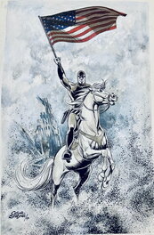 César Spadari - The Phantom Honor 9/11 - Comic Strip