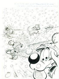 Laurent Verron - Boule & Bill - Couverture originale