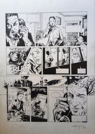 Afif Ben Hamida - Chroniques américaines - Planche originale