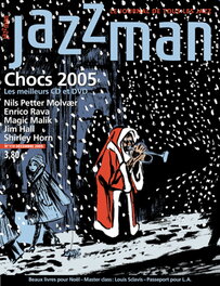 Dessin qui servit probablement dans la réalisation de la couverture JazzMan de Décembre 2005 Dessin qui servit probablement dans la réalisation de la couverture JazzMan de Décembre 2005