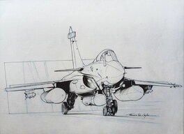Thomas Du Caju - Le Rafale, page 47 de Girls & Wings - Planche originale