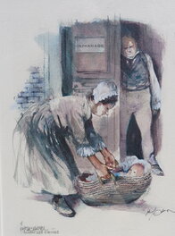 René Follet - Whitechapel - Illustration originale